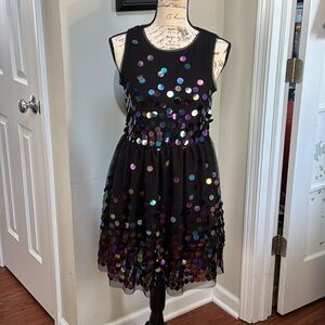 NWOT ✨ Black Sequin Tween Special Occasion Dress